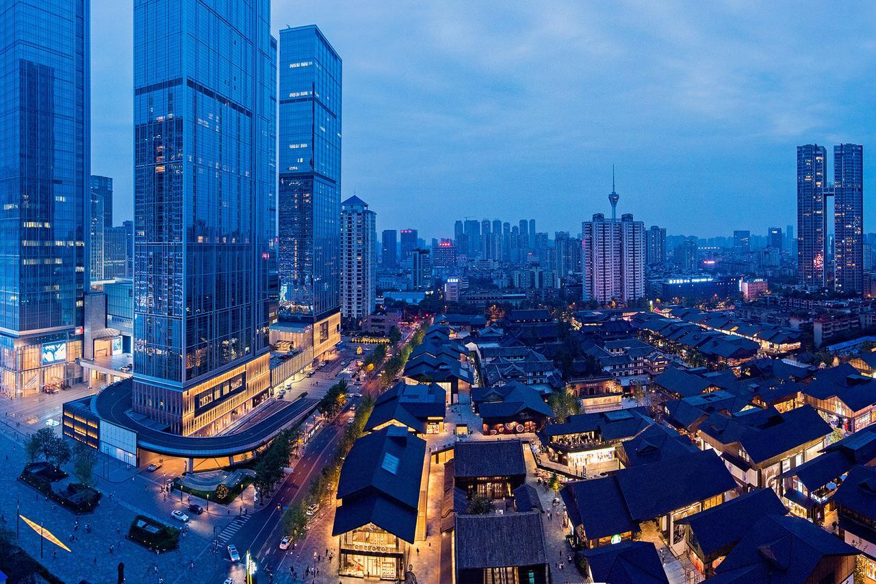 Chengdu Cloud Service Apartment Chunxi Taikoo Branch Extérieur photo