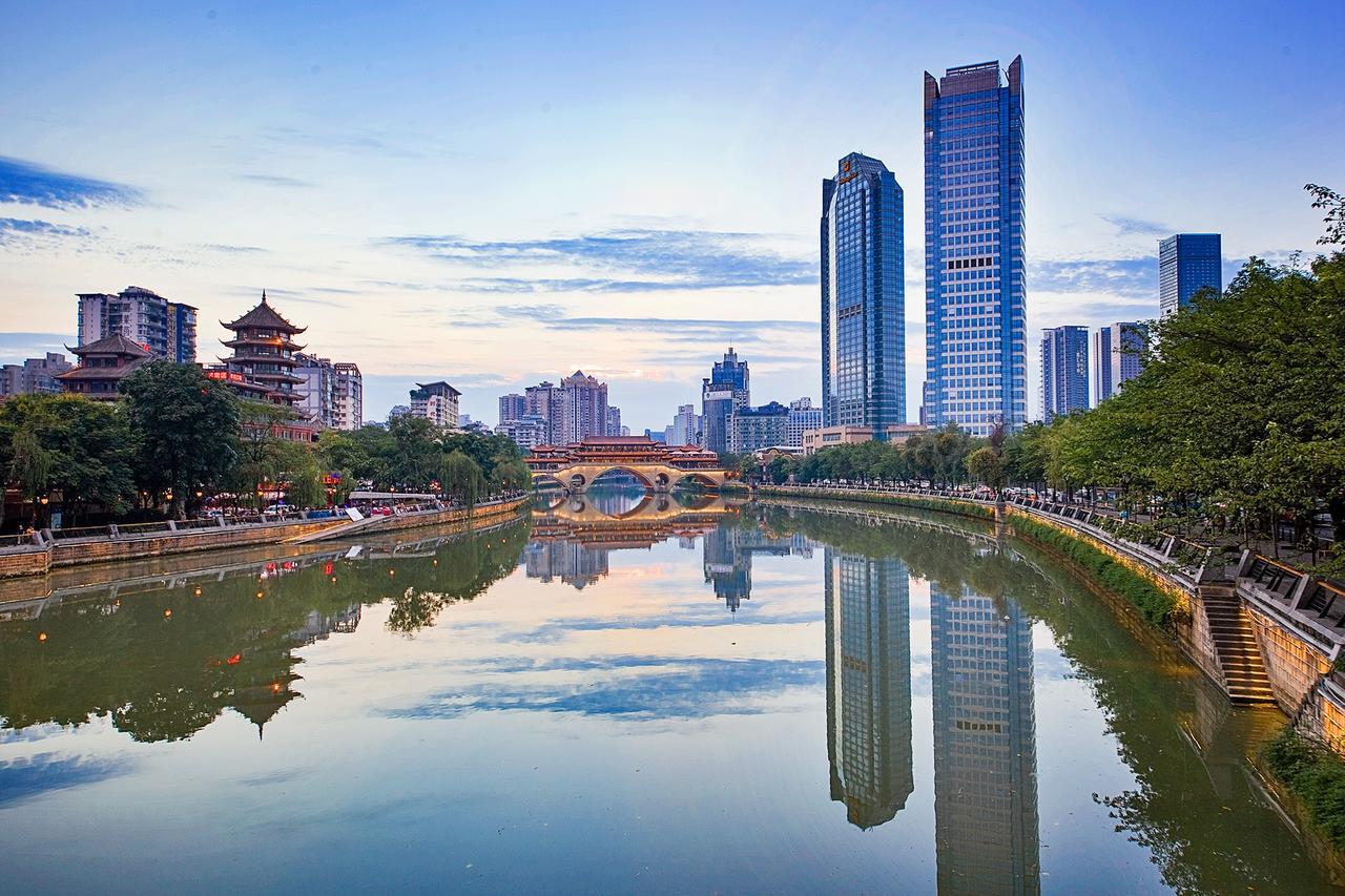 Chengdu Cloud Service Apartment Chunxi Taikoo Branch Extérieur photo