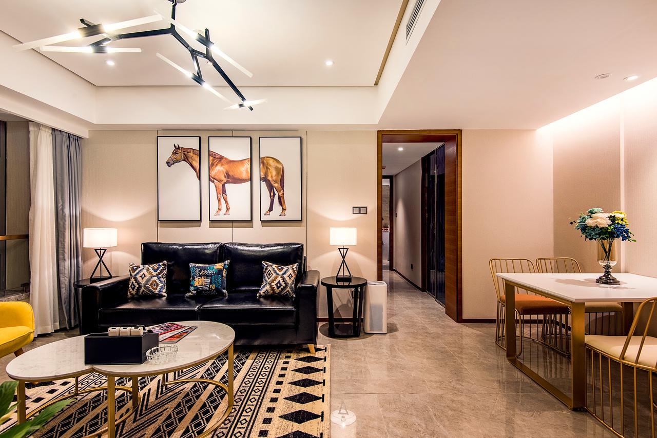 Chengdu Cloud Service Apartment Chunxi Taikoo Branch Extérieur photo