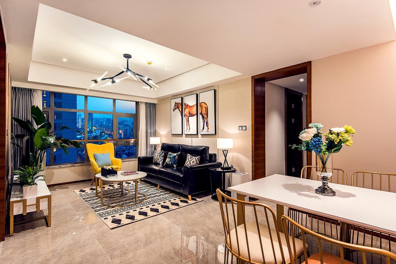 Chengdu Cloud Service Apartment Chunxi Taikoo Branch Extérieur photo
