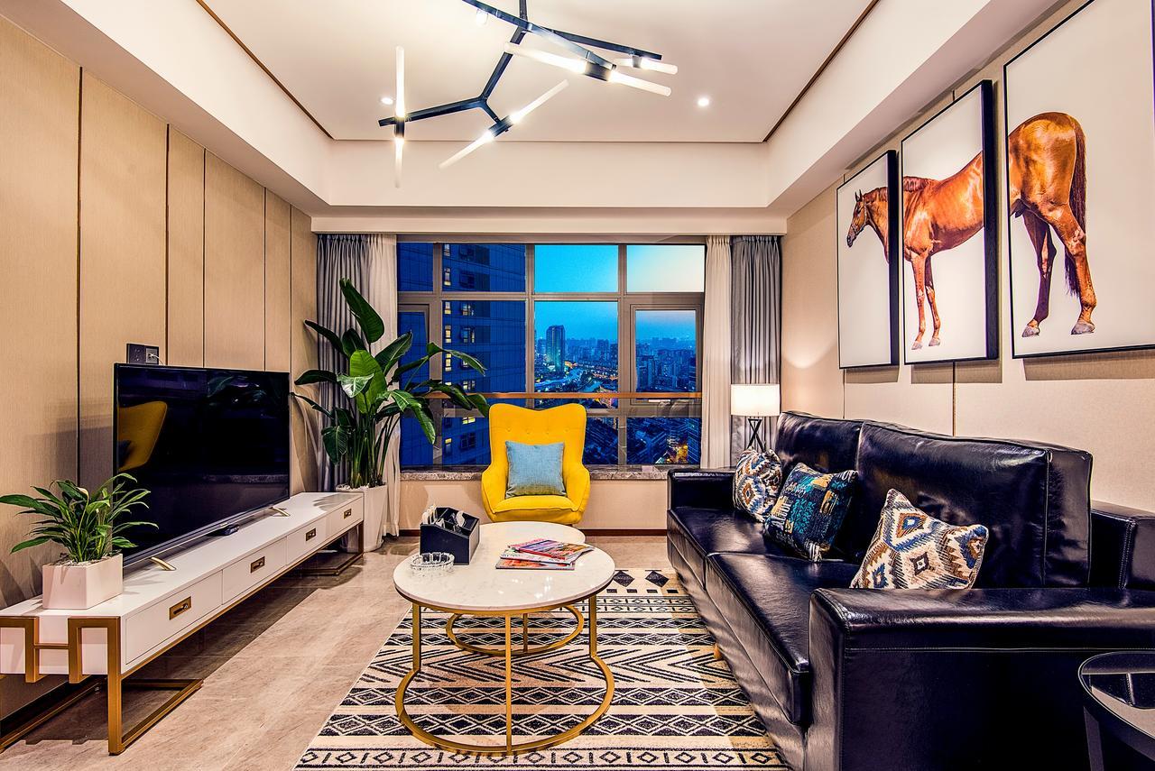 Chengdu Cloud Service Apartment Chunxi Taikoo Branch Extérieur photo