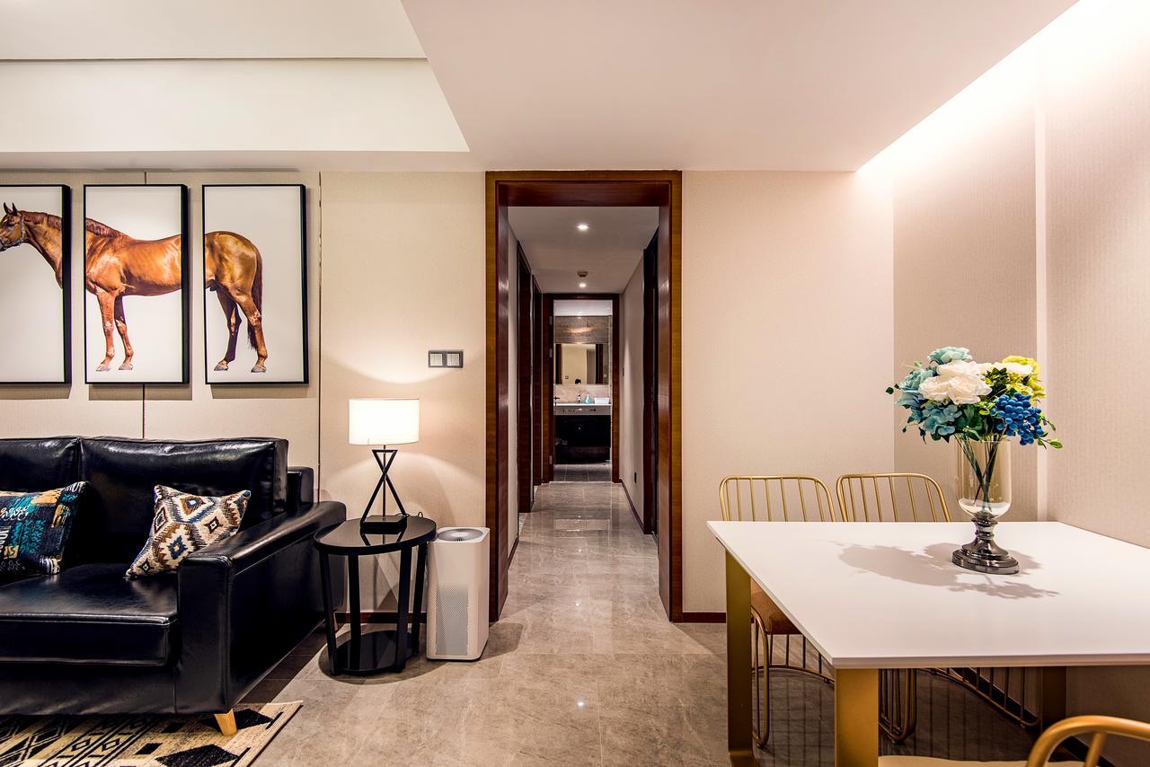 Chengdu Cloud Service Apartment Chunxi Taikoo Branch Extérieur photo