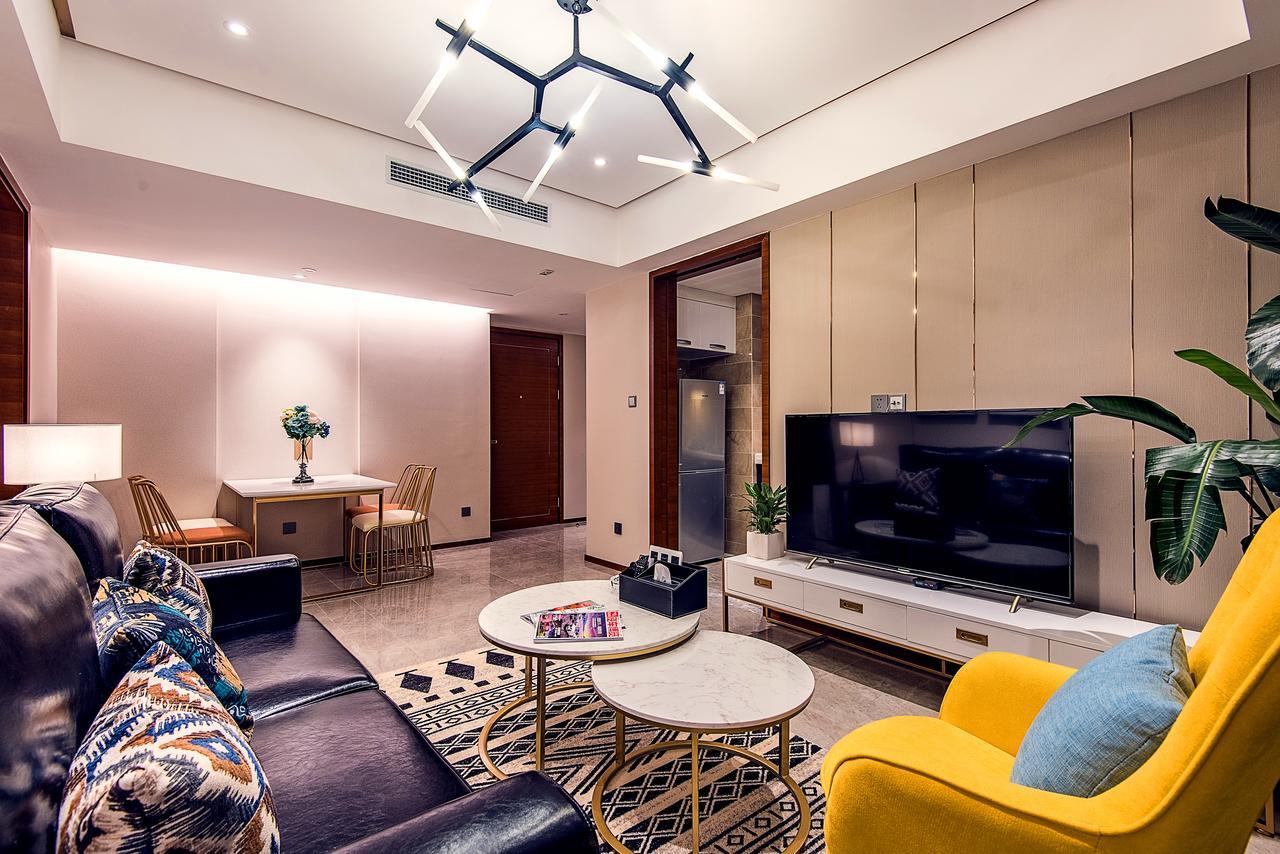 Chengdu Cloud Service Apartment Chunxi Taikoo Branch Extérieur photo
