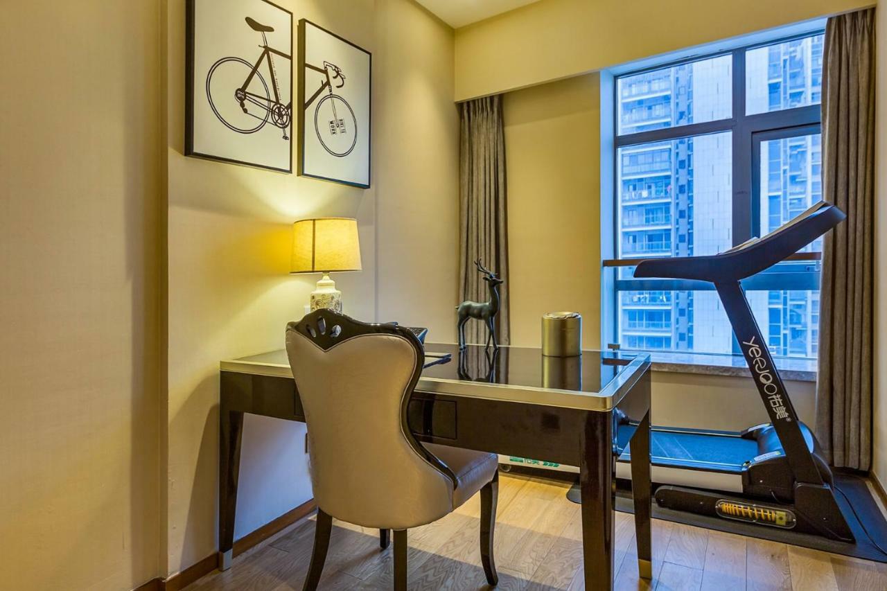 Chengdu Cloud Service Apartment Chunxi Taikoo Branch Extérieur photo