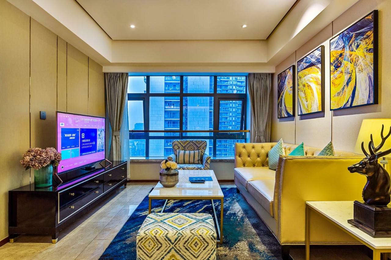 Chengdu Cloud Service Apartment Chunxi Taikoo Branch Extérieur photo
